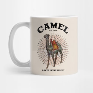 The Camel Power in the desert Mug